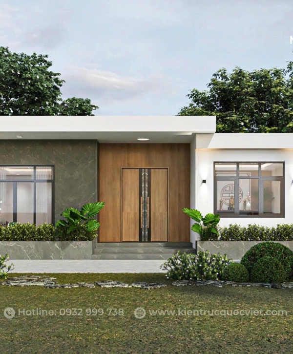 Biệt thự nhà vườn hiện đại – Giải pháp xây nhà trọn gói lý tưởng