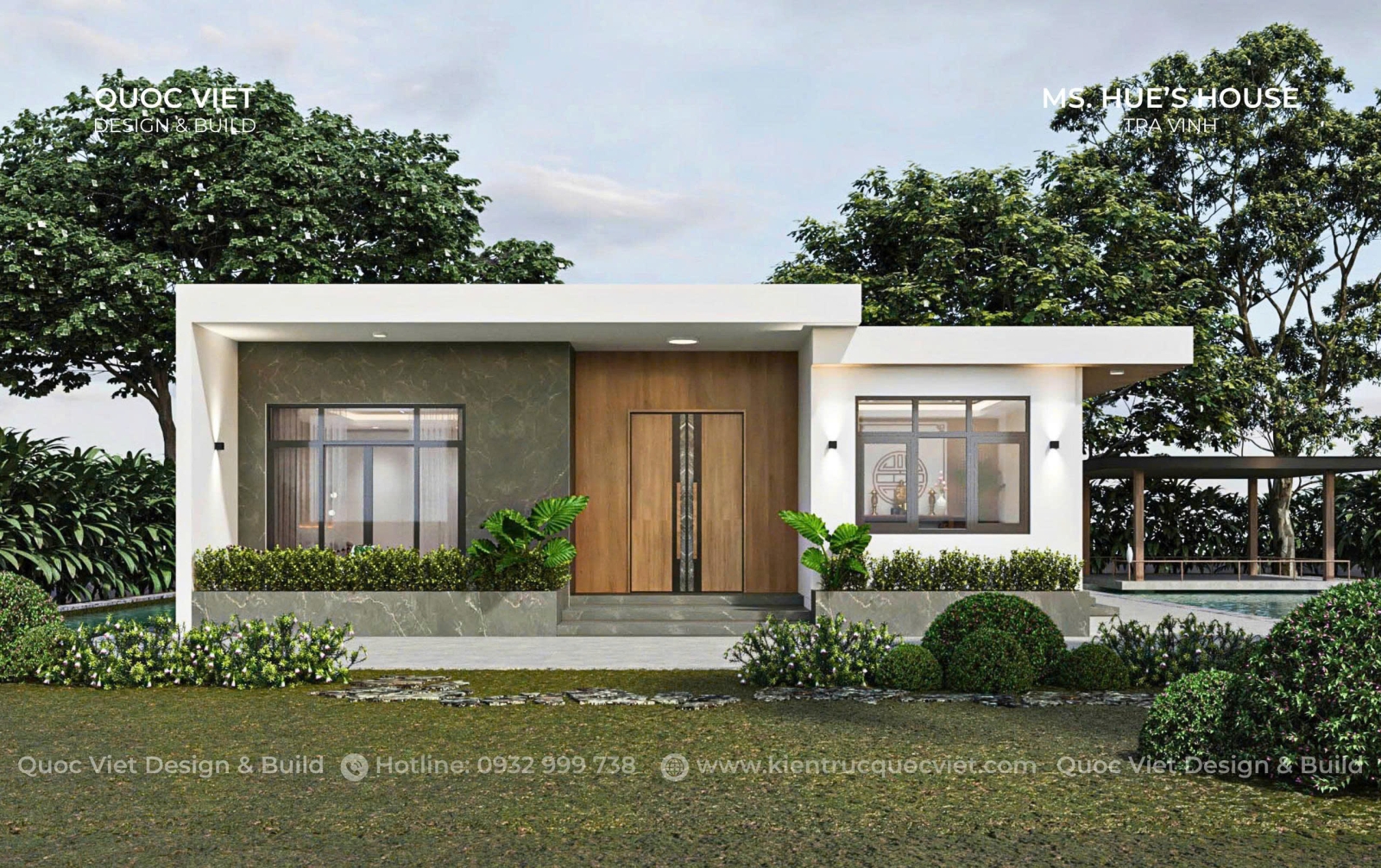 Biệt thự nhà vườn hiện đại – Giải pháp xây nhà trọn gói lý tưởng